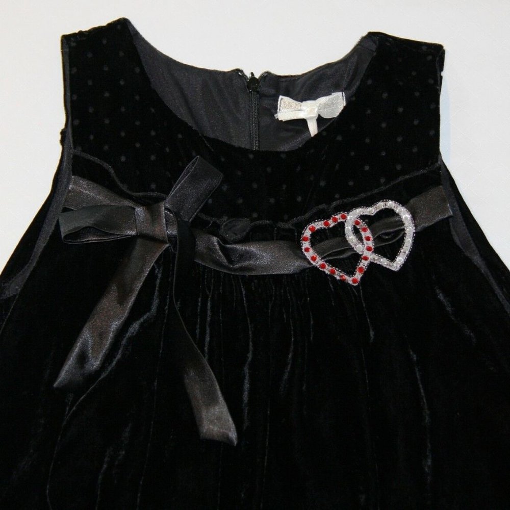 MONNALISA*Black Velvet Dress**Age 10**$271